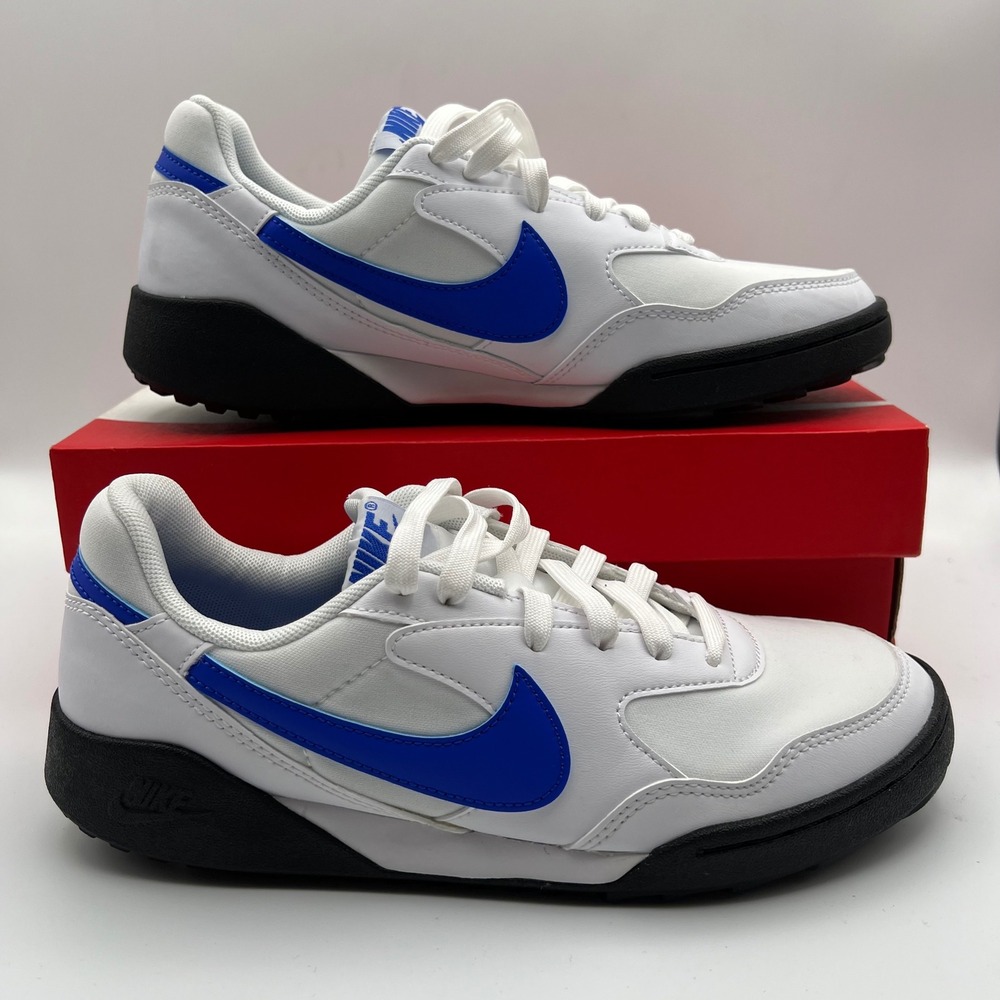 Nike Terra Manta (GS) Sneakers Kids 5Y White Racer Blue Black Low Top Shoes
